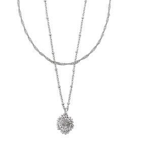 Kendra Scott
Brielle Openwork Flower Layered Pendant Necklace, 17"-